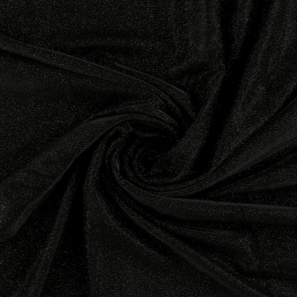 Metallic Knit - SOIREE - 009 - Black