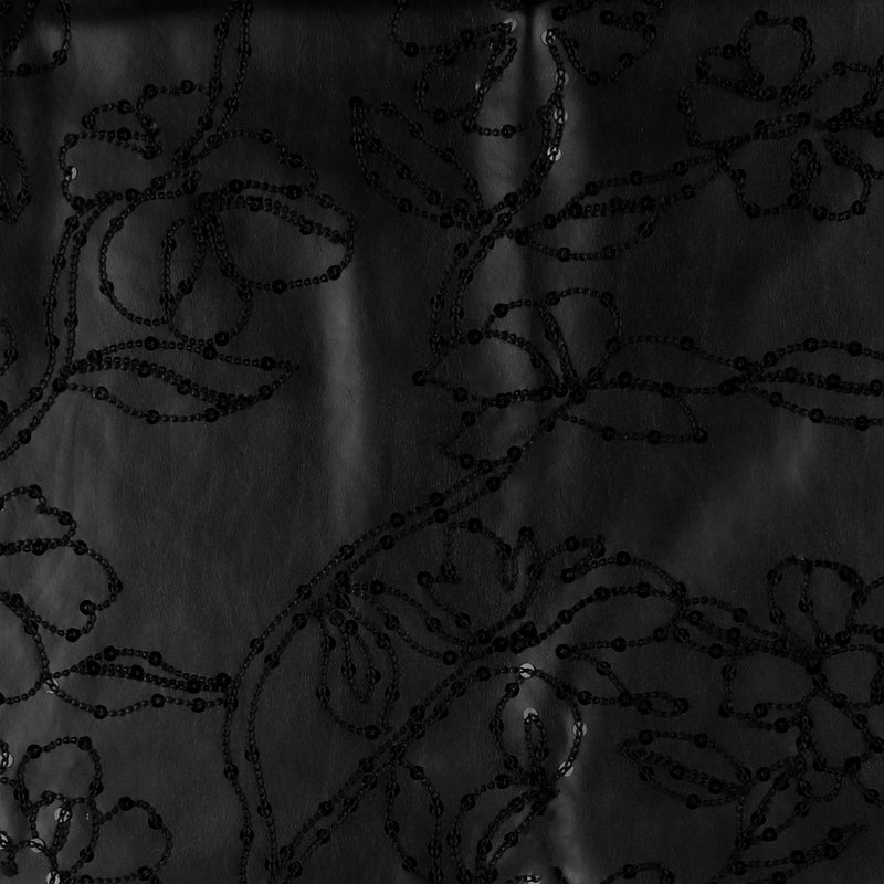 Aspect cuir poly - ACADÉMIE - 009 - Noir