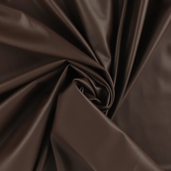 Poly Leather Look - ACADEMY - 003 - Chocolate