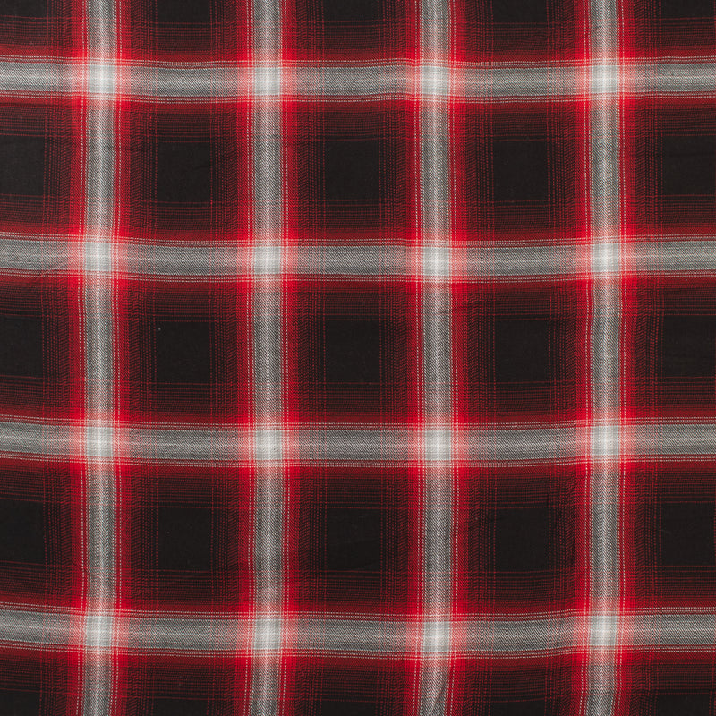 Carreaux Cambridge - 006 - Noir et Rouge