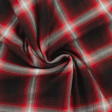 Carreaux Cambridge - 006 - Noir et Rouge