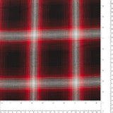 Carreaux Cambridge - 006 - Noir et Rouge