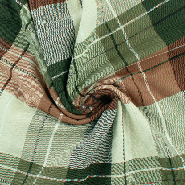 Cambridge Plaid - 014 - Green & Brown