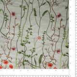 Embroidered Mesh - SOCIALITE - 004 - Black