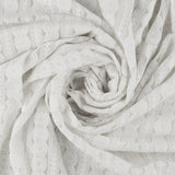 Embroidered Mesh - SUMMER ESSENTIALS - 001 - White