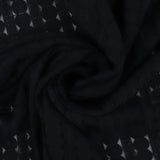 Embroidered Mesh - SUMMER ESSENTIALS - 002 - Black