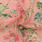 Dentelle imprimée - AZALÉE - 005 - Rose Pâle