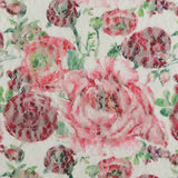Dentelle imprimée - AZALÉE - 001 - Rose
