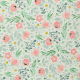 Dentelle imprimée - AZALÉE - 003 - Corail
