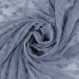 Embroidered Mesh - CELESTE - 008 - Grey