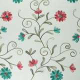 Embroidered Mesh - ELEGANZA - 002 - Aqua