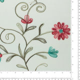 Embroidered Mesh - ELEGANZA - 002 - Aqua