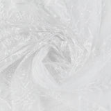 Beaded Mesh Embroidery - ELEGANZA - 005 - White