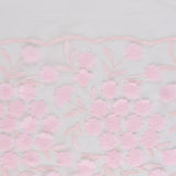 Flet brodé - <PRINCESS CHARLOTTE> - 001 - Rose Pâle