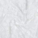 Flet brodé - <PRINCESS CHARLOTTE> - 002 - Blanc