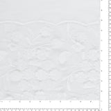 Flet brodé - <PRINCESS CHARLOTTE> - 002 - Blanc