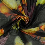 Filet imprimé - BRAISES D'AUTOMNE - 002 - Noir