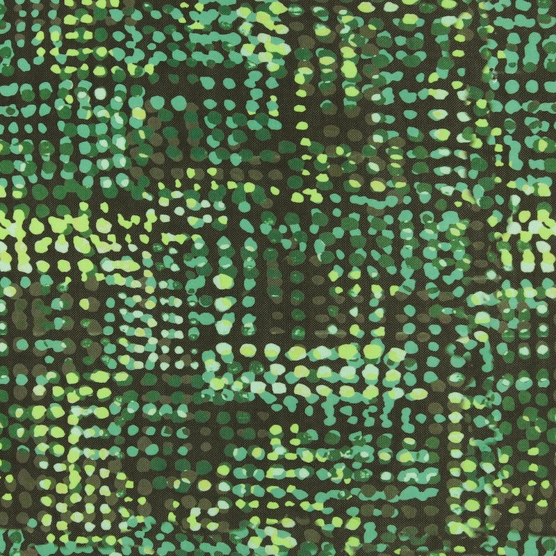 Mesh Print - VERDE - 001 - Black & Green