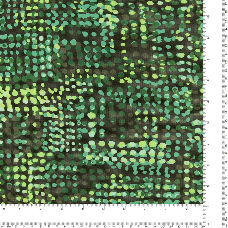 Mesh Print - VERDE - 001 - Black & Green