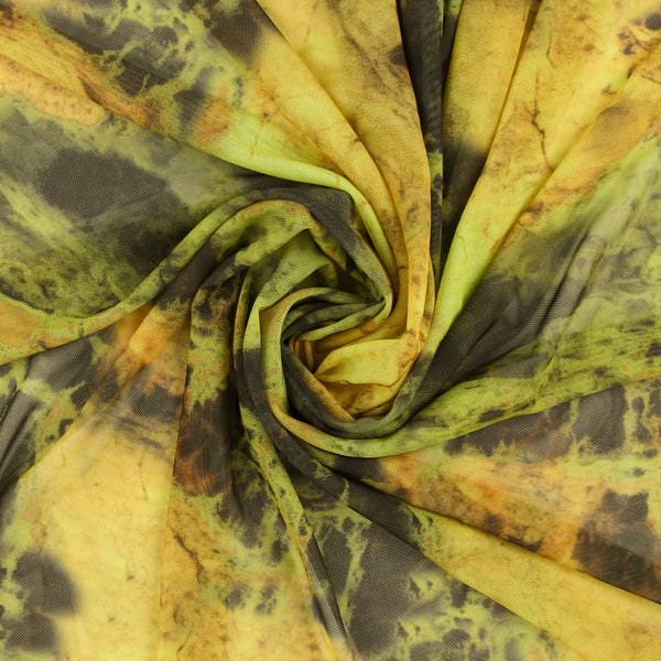 Mesh Print - ARIELLE - 001 - Moss