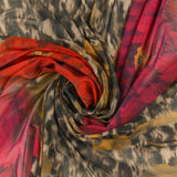 Filet imprimé -ARIELLE - 002 - Rouge