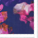 Mesh Print - ARIELLE - 004 - Dark Purple