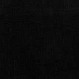 Velours côtelé uni - BRAISES D&#039;AUTOMNE - 001 - Noir