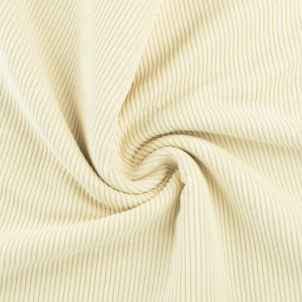 Solid Corduroy - BLUE HORIZON - 001 - Ivory