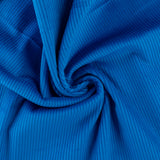 Velours Côtelé Uni - MÉRIDIEN - 011 - Cobalt