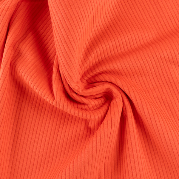 Solid Corduroy - MERIDIAN - 014 - Neon Orange