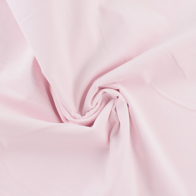Velours Côtelé Uni - MÉRIDIEN - 019 - Rose bébé