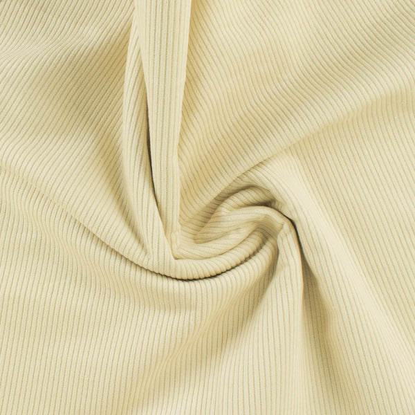 Solid Corduroy - MERIDIAN - 024 - Bone