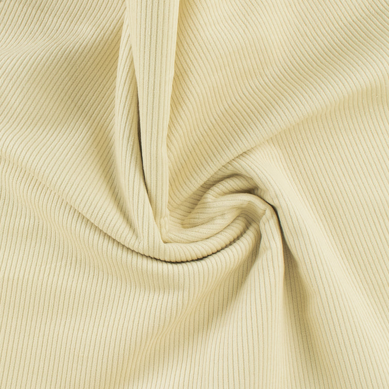 Solid Corduroy - MERIDIAN - 024 - Bone