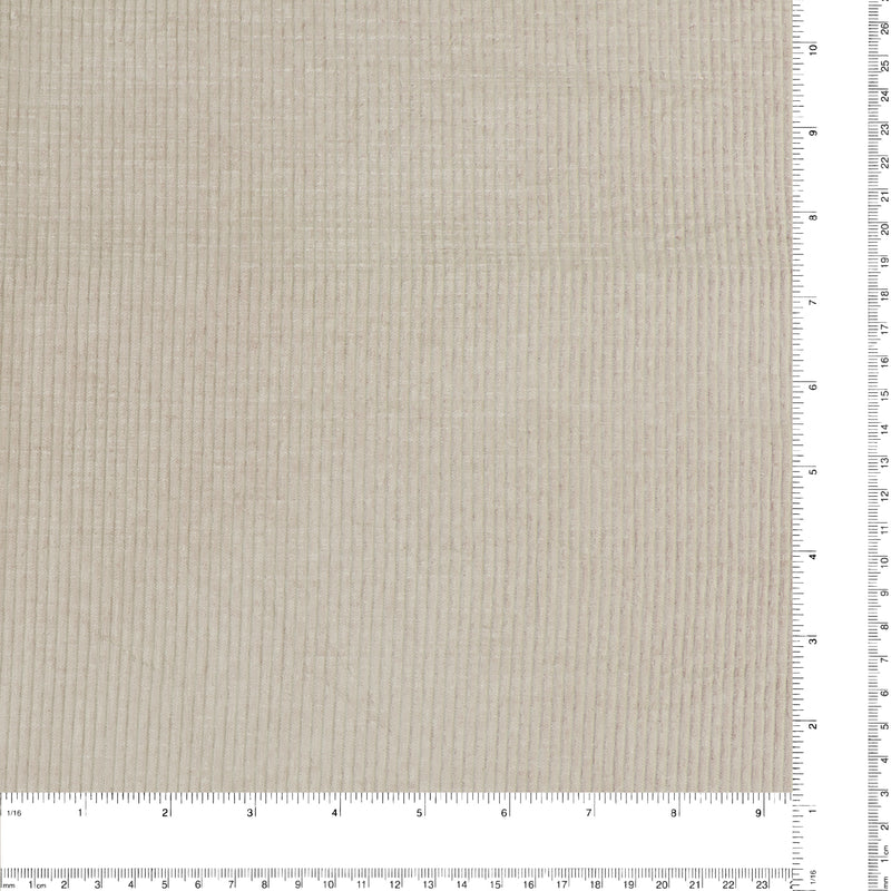 Solid Corduroy - MERIDIAN - 033 - Silver