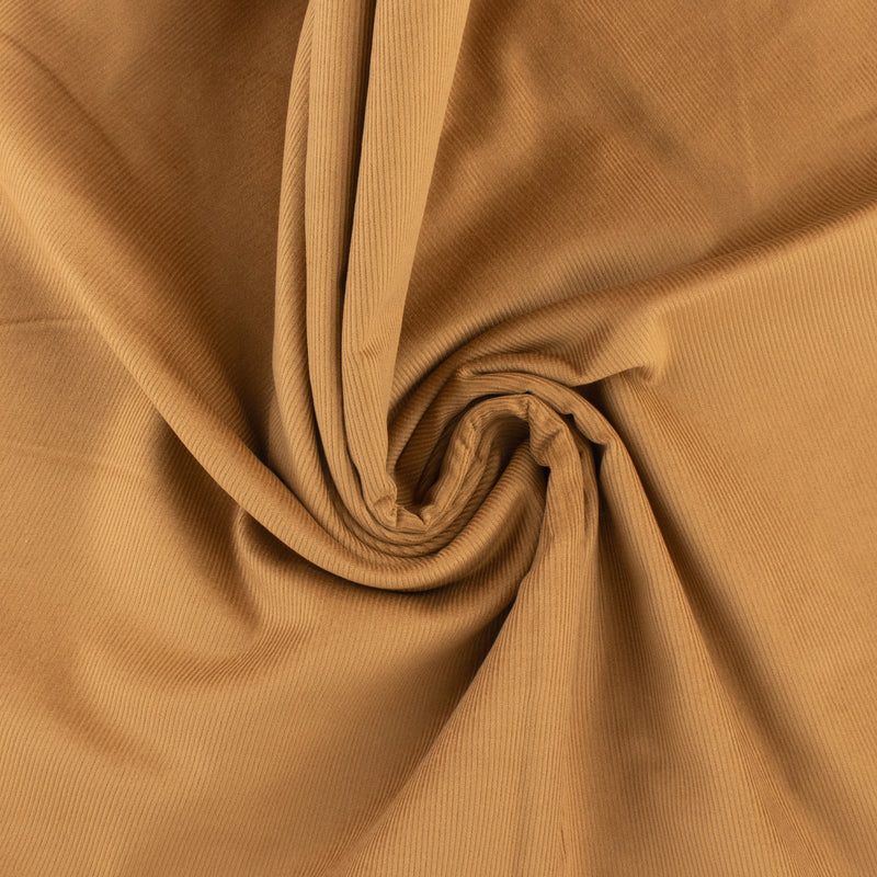 Solid Corduroy - MERIDIAN - 063 - Medium Brown