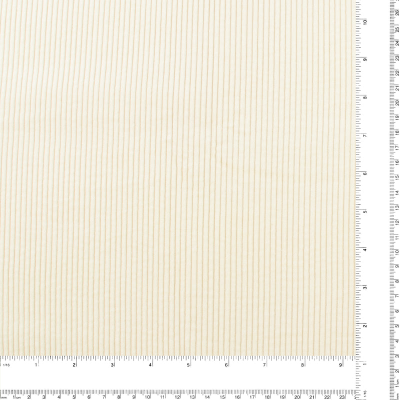 Solid Corduroy - MERIDIAN - 066 - Ivory