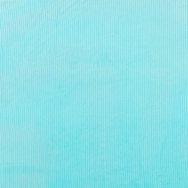 Solid Corduroy - MERIDIAN - 077 - Cyan