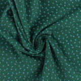 Velours côtelé imprimé - QUATTRO - 011 - Vert Foncé