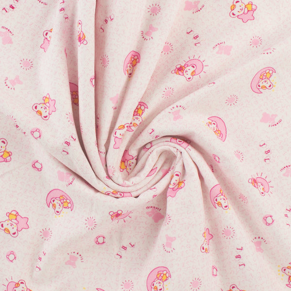 Printed Corduroy - QUATTRO - 014 - White