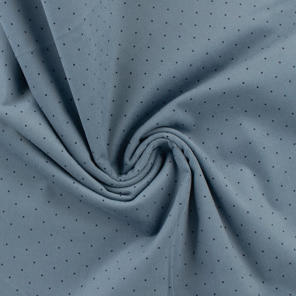 Printed Corduroy - QUATTRO - 018 - Denim