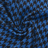 Velours côtelé imprimé - QUATTRO - 023 - Royal