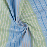 Shirting Stripe - MUSKOKA - 002 - Blue & Green