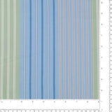 Shirting Stripe - MUSKOKA - 002 - Blue & Green