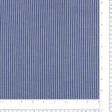 Tissu pour chemise à rayures - <MUSKOKA> - 003 - Denim