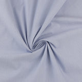 Tissu pour chemise à rayures - <MUSKOKA> - 005 - Bleu Pâle