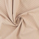 Tissu pour chemise à rayures - <MUSKOKA> - 006 - Sable