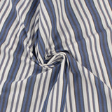 Shirting Stripe - MUSKOKA - 007 - Blue