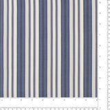 Shirting Stripe - MUSKOKA - 007 - Blue