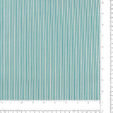 Tissu pour chemise à rayures - <MUSKOKA> - 008 - aqua