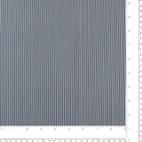 Tissu pour chemise à rayures - <MUSKOKA> - 009 - Bleu nuit